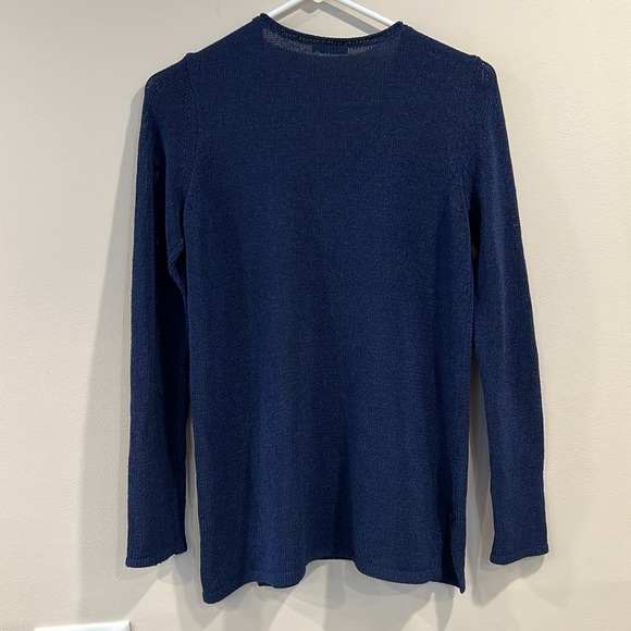🔥J. McLaughlin Blue V-Neck Sweater🔥 - Picture 2 of 6